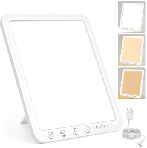 Light Therapy Lamp, SAD Lamp, Helps Combat Seasonal Affective Disorder