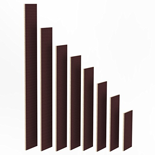 150mm Holz Bretter 18mm Siebdruck Brett-Zuschnitte beschichtet Längen 1m - 2m Birke Multiplex Sperrholz Brett Länge: 1000 mm