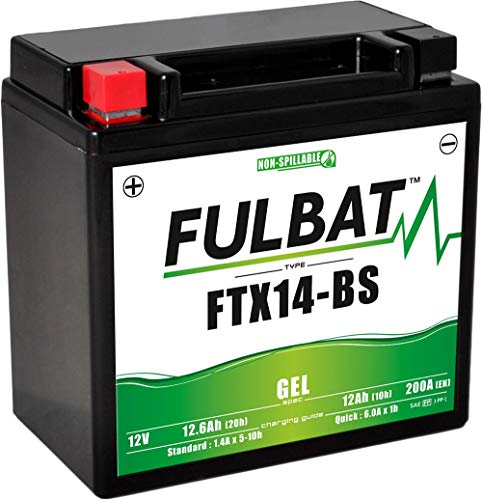 Batterie Fulbat YTX14-BS Gel 12V 12Ah (Wartungsfrei)