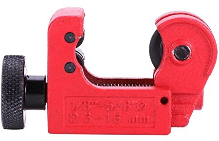 Mini Pipe & Tube Cutter Adjustable Zinc Alloy Cutting Tool for 3~16mm(1/8~5/8inch) Copper Brass Aluminum Steel PVC Plastic Pipes