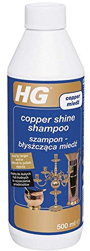 2 X Copper Shine Shampoo 500 ml – a Copper Shampoo which removes Dirt from Copper Objects Thoroughly and Easily
