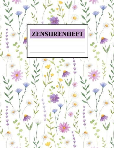 Zensurenheft: Zensurenbuch DIN A4 Format, Notenbuch für Lehrer, Klassenbuch, Geschenke für Lehrer.