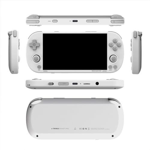 TRIMUI Smart PRO 5-Inch Handheld Game Console Pre-Installed 14300+ Games, 256G Linux System A133P Processor Retro Arcade Gaming Console, 5000mAh