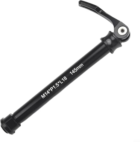 Fahrrad-Schnellspanner-Spieß, 100 x 15 mm, Steckachse für MTB-Vordergabel (schnelle Demontage)