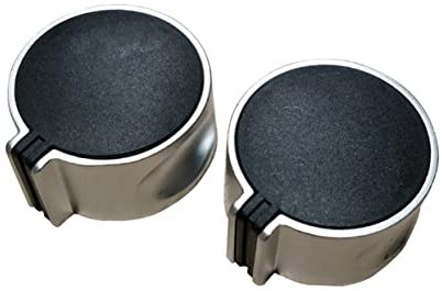 Homoyoyo 4 Stücke Gasherd-drehknöpfe Metallherd-knopf Herdzündung Gasherd Ein-aus-knopf Kocher-stil Passend (45° Schalter, 4 Stück)