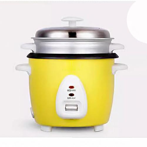 Cuociriso (1,5L/2,5L) per Uso Domestico 1-3 Persone Mini dormitorio Riso al Vapore Tradizionale ordinario Multifunzionale 220-240V (2,5L)