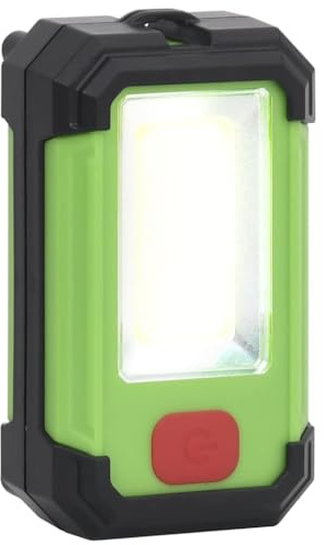 Mangloder Projecteur LED Portable à Alimentation Solaire 7 W Blanc Froid avec aimants, Lampe de Travail Robuste pour Chantier, extérieur, Jardin, terrasse, façade, Garage, sécurité