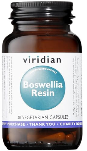 Viridian Boswellia Resin 30 Veg Caps
