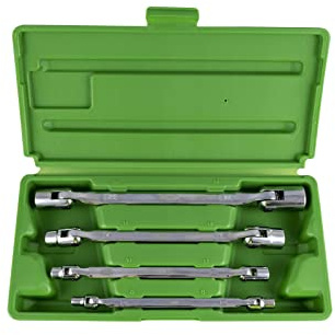ESTUCHE CON 4 LLAVES DE VASO ARTICULADAS TORX