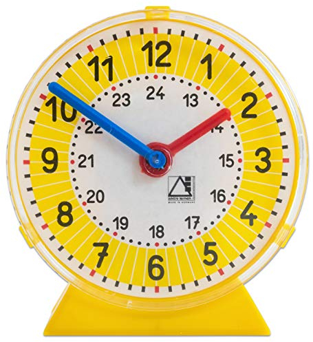 Wissner aktiv lernen - Schüleruhr A, 11 cm Durchmesser - Rechenuhr Lernuhr Mathematik