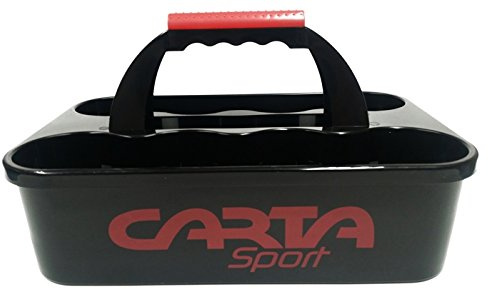 Carta Sport Unisex Kunststoff Getränke Carrier (FASST 8 Flaschen), schwarz