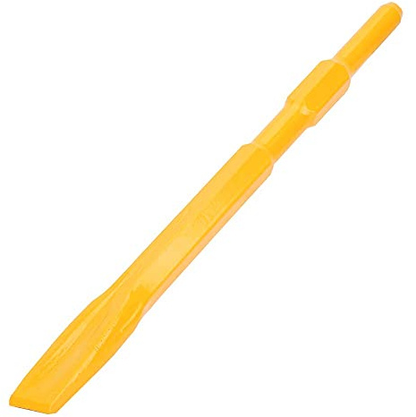 Cincel fino y para soldadura fuerte, amarillo, peso 52-435 g/8,9-15,3 oz, utilizado para aplicaciones: hormigón, pared, ladrillo, piedra(Hexagonal flat)