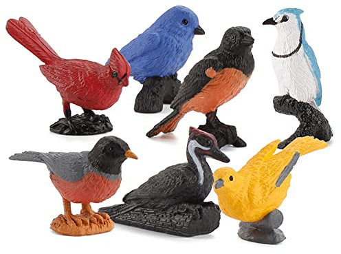 Kawaii Simulation Wald Vogel Figuren Realistische Vögel Figuren Spielfigur Vogel Figuren Sammelfiguren Objekthaften Kinder Spielzeug Miniatur Tier Modell Landschaft Ornament Pädagogisches Spielzeug