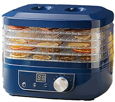 Dried Fruit Vegetables Herb Meat Machine MINI Food Dehydrator Pet Dehydrated 5 Trays Snacks Air Fish 250W 10L