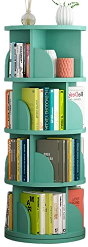FIFOR 360 ° drehbares Bücherregal, 3-6-stöckiges Bücherregal vom Boden bis zur Decke, Bilderbuchregal for Kinder, Stimulierung des Leseinteresses von Kindern, Geburtstagsgeschenk