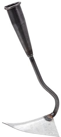 DOITOOL Strumento Da Giardino Zappa Di Giardinaggio Ferro Testa Zappa Triangolo Per Scavare Diserbo Tagliare E Perdere La Testa Di Ricambio Zappa Giardino