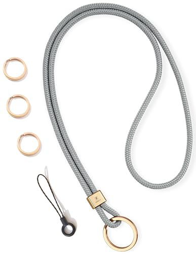 SENLLY Schlüsselband für Schlüssel, Originellem Minimalistisch Design Umhängeband