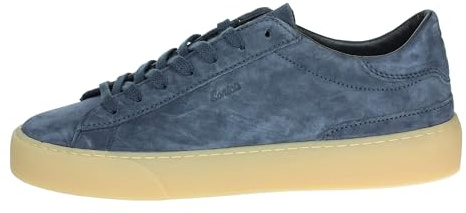 D.A.T.E. Sneaekrs Sonica in camoscio Blu M391SOMNBL Blu 42
