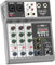 Aveek 4-Channel Audio Mixer, Mixing Sound Board with USB Bluetooth Reverb Delay Effect, 48 V Input, Phantom Power Stereo DJ Mixer for Recording, Live Streaming