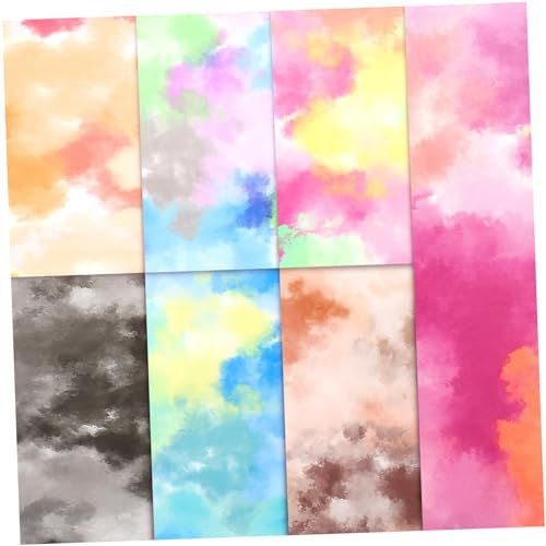 DIYEAH 7 Stück Tie Dye Wärmeübertragungs Vinyl Vielseitige Bügelfolie Für Textilien Bastelbecher Und Bekleidung Langlebig Und Sicher Selbstgemacht Heat Transfer Film