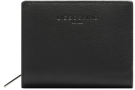 LIEBESKIND Berlin Leder Geldbörse Thea Wallet Black schwarz