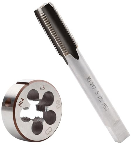 AMZSKU Taraud M14x1.5mm, set de taraud et d'ébauchoir