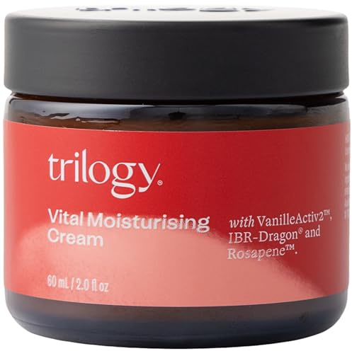 Trilogy Vital Moisturising Cream, Enhanced Formula with Rosapene, VanilleActiv2 & IBR-Dragon, 2.0 fl oz