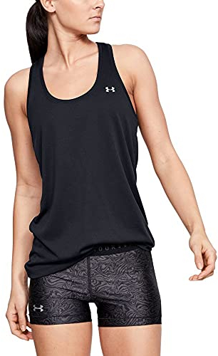 Under Armour Damen Tech Tank - Solid, Schwarz, SM, 1275045-001
