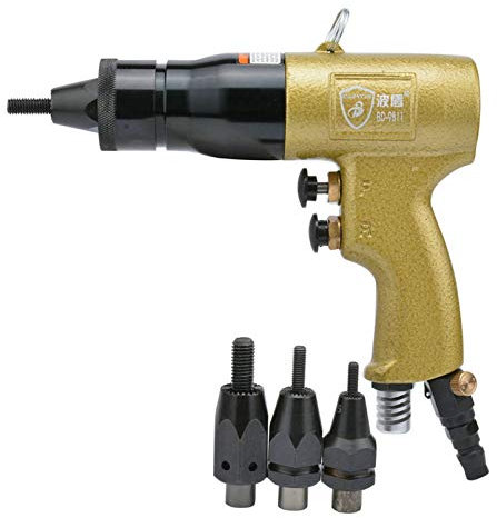 Toplionace Tuerca Neumática Remachadora Tuercas de Extracción M5 M6 M8 M10 Tuerca Neumática Extractor de Remaches (M5 M6 M8 M10)