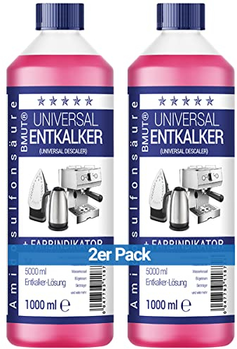 2x1000ml Universal-Entkalker für Kaffeevollautomat und Kaffeemaschine - für 8 Entkalkungen je 125ml