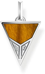 THOMAS SABO Anhänger Pyramidenform 925 Sterlingsilber, Geschwärzt
