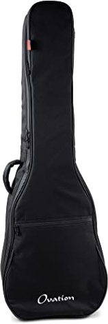 OVATION Guitars Gitarren Gig Bag Deluxe – passend für Akustik Bass – Cordura Tasche gepolstert – wasserabweisend – OVGB-DL-AB