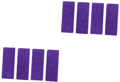 FRCOLOR 8 Stk Vulkanischer Bimsstein Pediküre Steinmasse Bimsstein Fußpeeling Werkzeuge Für Die Fußpflege Maniküre-fußwerkzeug Pediküre Fußfeile Füße Reiben Violett Einstellen Pu