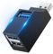 AXFEE Hub USB Mini 3 Ports (1 USB 3.0 + 2 USB 2.0) - Adaptateur Portable pour Transfert Rapide de Données, Compatible avec Clés, Notebook PC, Portable, Clavier, Souris