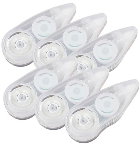 FOYTOKI Praktisches Klebeband 6-teiliges -klebeband Für Schüler Klebebänder Für Schule Büro Und Zuhause Sofortklebeband