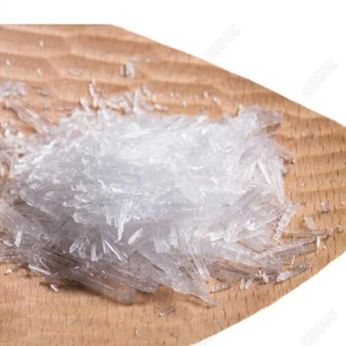 CRIGEMA - Mentolo in Cristalli - 50gr - Puro al 100% - Confezionato in un Sacchettino con zip richiudibile (50 GRAMMI)