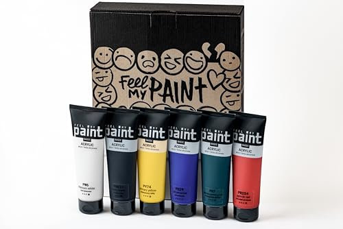 FeelMyPaint Acrylfarbe (6x120, 720 ml)