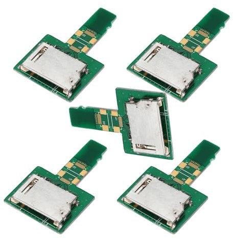 CY 5 Stück/Los Micro SD TF-Speicherkarten-Kit, Stecker auf Standard-SD-Buchse, Verlängerungsadapter, Extender, PCBA-Lesegerät für Autotelefon (SD * 5 Stück)