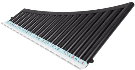 Toyvian Panflöte Für Anfänger 18 Panflöten C-tonart Holzblasinstrument Zum Lernen