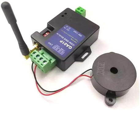 Quadro Comando Operatore Cancello Scorrevole GA01P Allarme economico for interruzione di corrente for spegnimento GSM con mini scatola di allarme GSM a ingresso singolo per kit Cancello Scorrevole