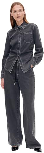 BAUM UND PFERDGARTEN Normale Passform für Damen, Black Worn Denim, 36