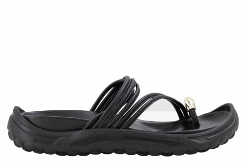 MBT CHO. Anatomiska sandaler för kvinnor med ergonomisk design och överlägsen dämpning. Sula med förbättrat grepp och justerbart spänne. Komfort och stil., svart, 40 EU