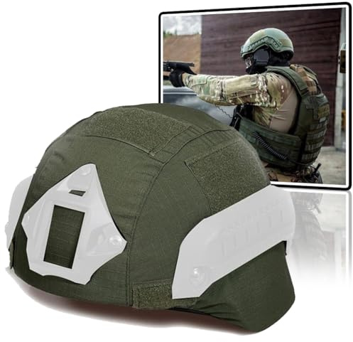 WLXW MICH 2000 Helmüberzug Taktische Tarnung Kratzfestes Helmzubehör Die Airsoft-Paintball-Jagd(CP)