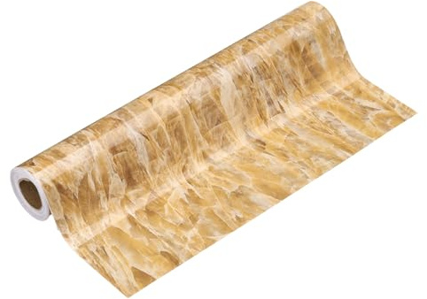 sourcing map Papel tapiz de grano de madera de 12 pulgadas x 16.4 pies, PVC, autoadhesivo, marco texturizado, impermeable, papel tapiz decorativo para pared, para suelo, puerta, mesa, gabinetes