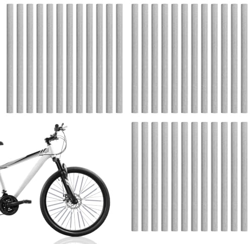 Carehabi Lot de 36 Ayons de vélo, Réflecteurs de Rayons Réfléchissants à 360 °, Faciles à Installer et Réutilisables, Accessoires de vélo, Réflecteur vélo