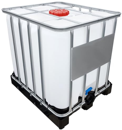 1000l IBC Container »UN-Zulassung« DN225/50 auf PE-Palette NEU