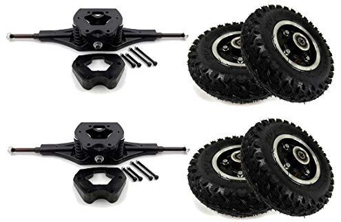 Offroad Skateboard Truck Mountain Longboard 11 Zoll LKW DIY Teile für Offroad Skateboard Downhill Board Komponenten (kit 5)