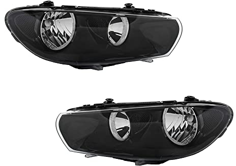 Halogen Scheinwerfer Set links & rechts Hauptscheinwerfer Frontscheinwerfer H7/H7 für Model Scirocco 137 138