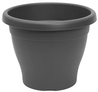 Jardin202 - Maceta Mediterranea Gris | Seleccione la Medida| Varias Medidas | 40 cm -