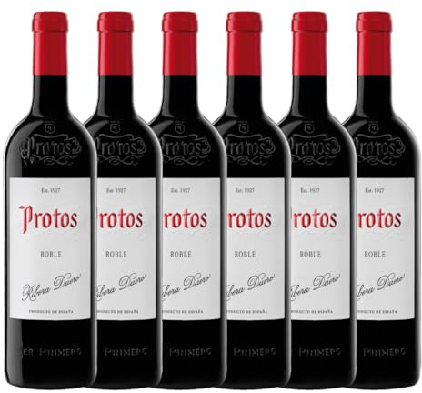 Protos Roble Vino Tinto 2023 Tempranillo 100%, D.O. Ribera del Duero, 75cl | Caja 6 botellas